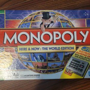 Monopoly: Here & Now World Editon - Like new Condition!